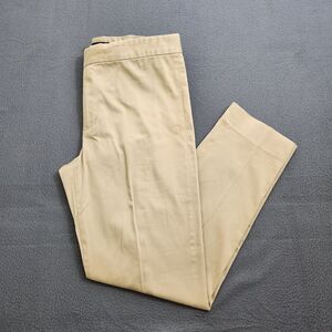 Ralph Lauren Sport Women 8 Tan Mid Rise Skinny Ankle Pants